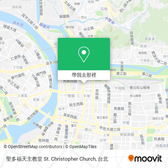 聖多福天主教堂 St. Christopher Church地圖