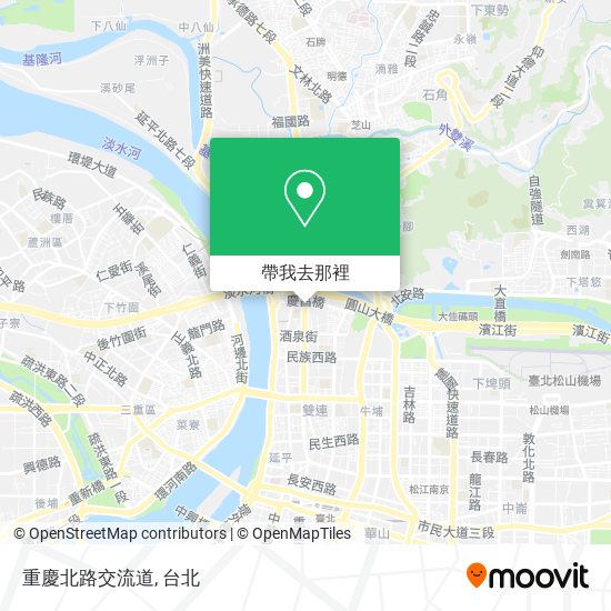 重慶北路交流道地圖