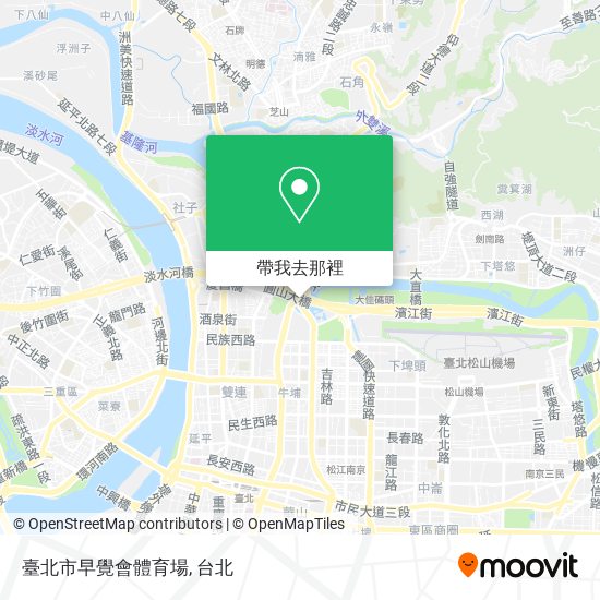 臺北市早覺會體育場地圖
