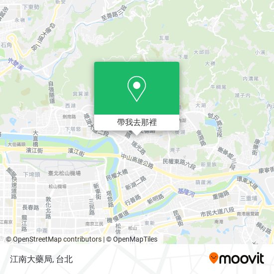 江南大藥局地圖