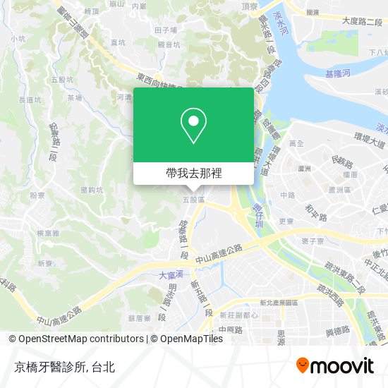 京橋牙醫診所地圖