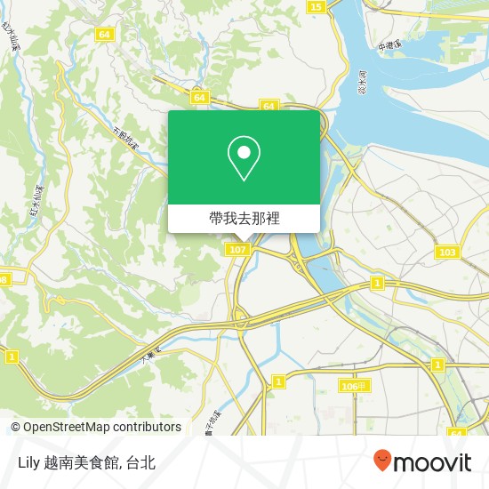 Lily 越南美食館地圖