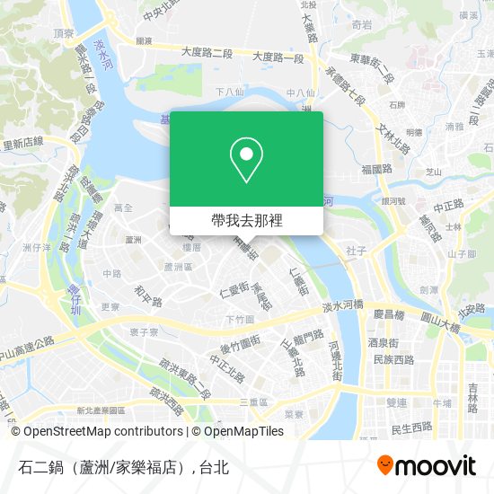 石二鍋（蘆洲/家樂福店）地圖