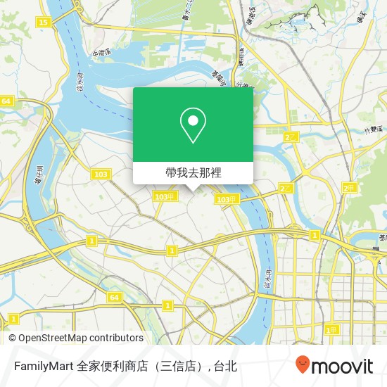 FamilyMart 全家便利商店（三信店）地圖