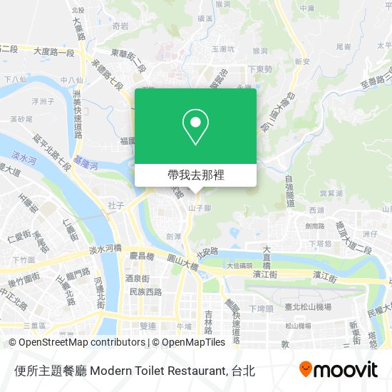 便所主題餐廳 Modern Toilet Restaurant地圖