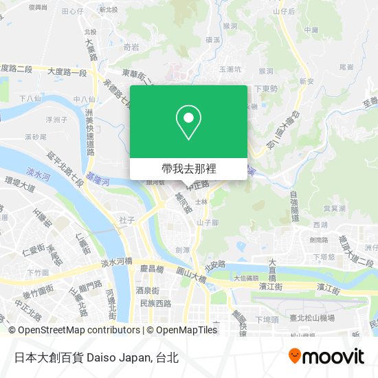 日本大創百貨 Daiso Japan地圖