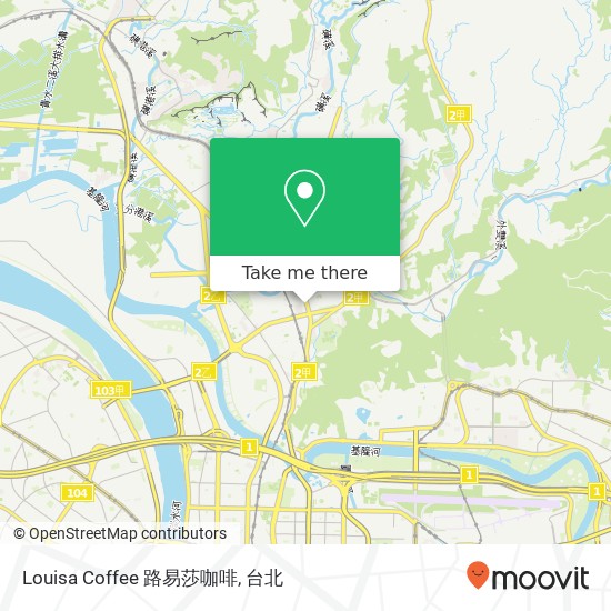 Louisa Coffee 路易莎咖啡地圖