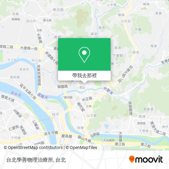 台北學善物理治療所地圖