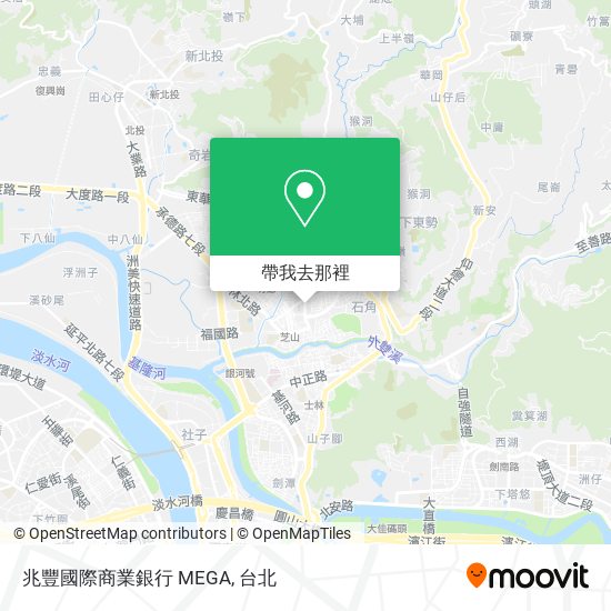 兆豐國際商業銀行 MEGA地圖