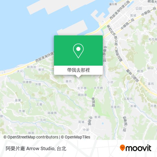 阿榮片廠 Arrow Studio地圖