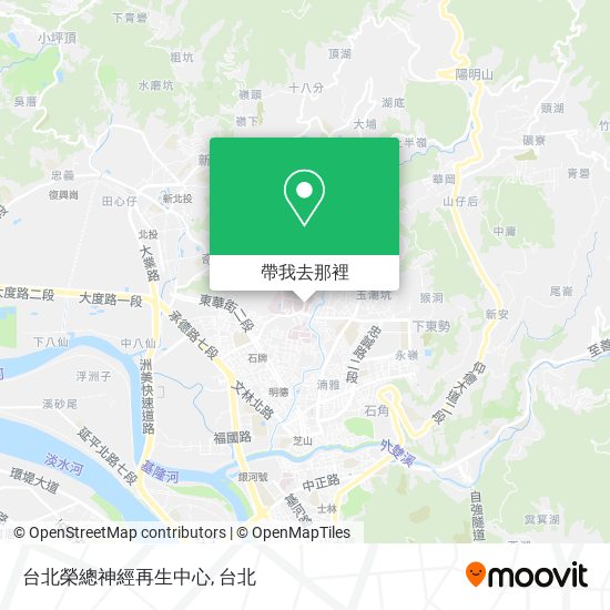台北榮總神經再生中心地圖