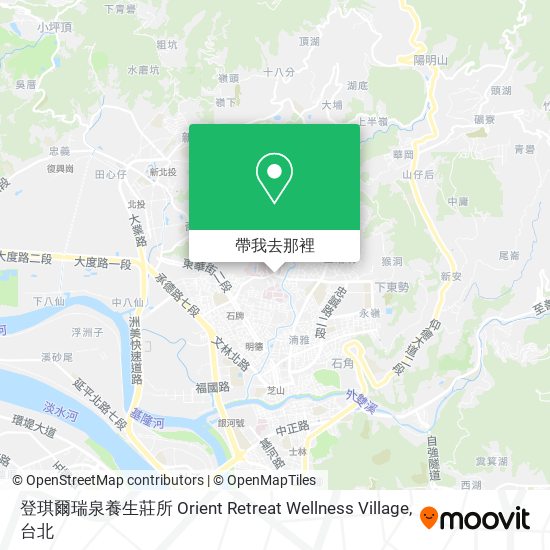 登琪爾瑞泉養生莊所 Orient Retreat Wellness Village地圖
