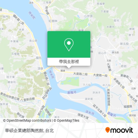 華碩企業總部陶然館地圖
