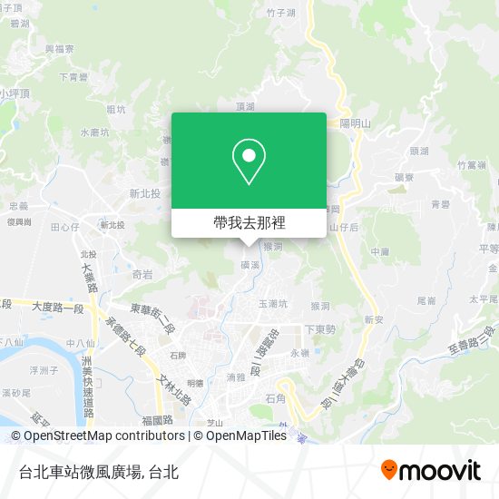 台北車站微風廣場地圖