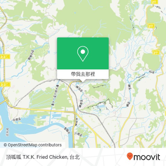 頂呱呱 T.K.K. Fried Chicken地圖