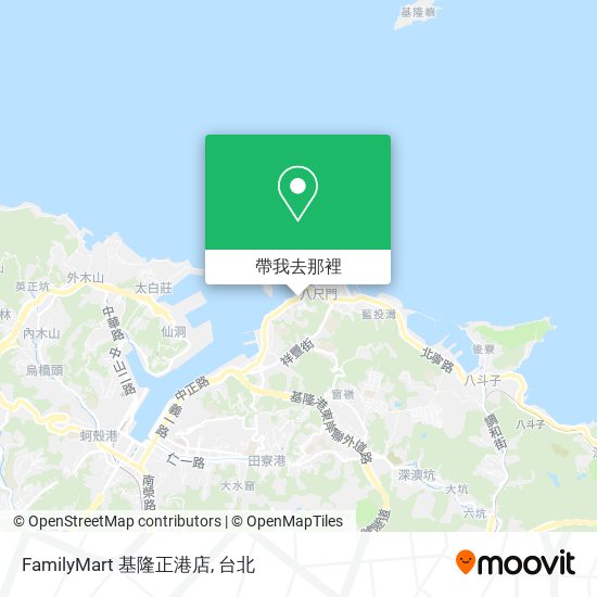 FamilyMart 基隆正港店地圖