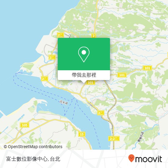 富士數位影像中心地圖