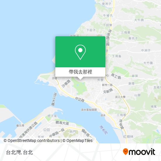 台北灣地圖