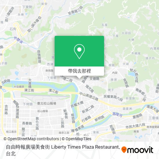 自由時報廣場美食街 Liberty Times Plaza Restaurant地圖