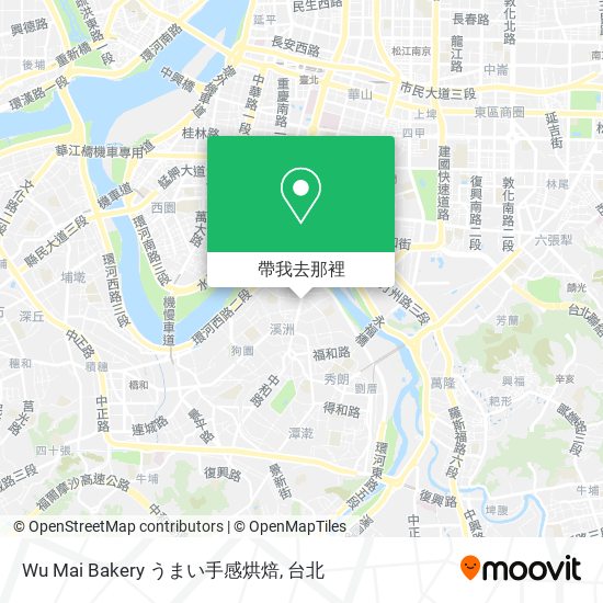 Wu Mai Bakery うまい手感烘焙地圖