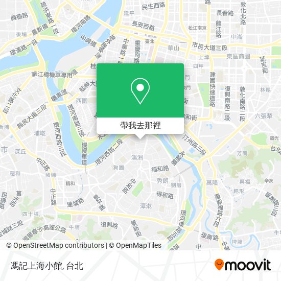 馮記上海小館地圖