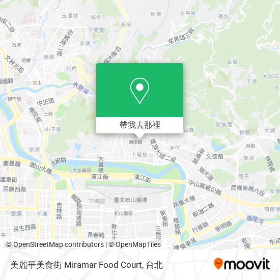 美麗華美食街 Miramar Food Court地圖
