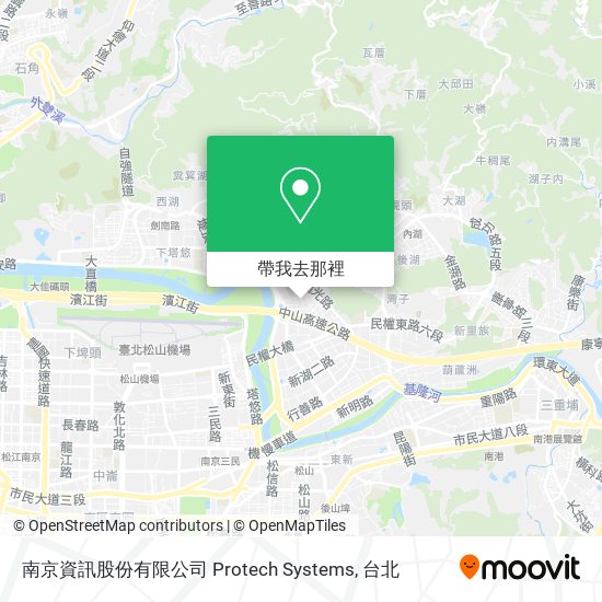 南京資訊股份有限公司 Protech Systems地圖