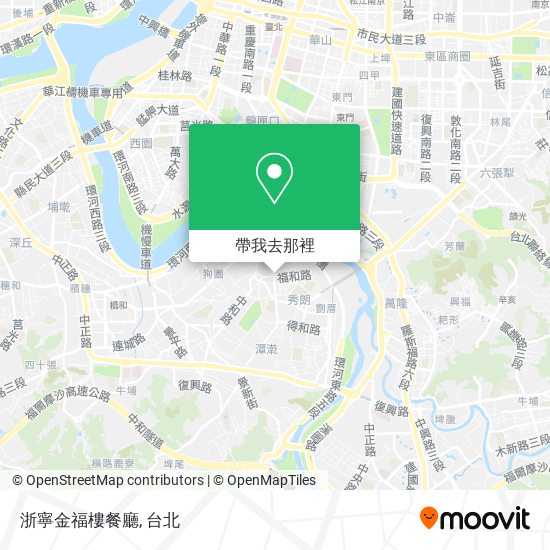 浙寧金福樓餐廳地圖