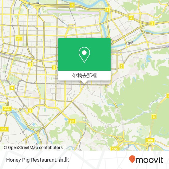 Honey Pig Restaurant地圖