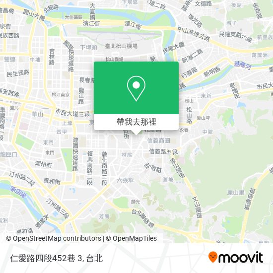 仁愛路四段452巷 3地圖