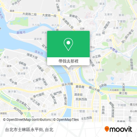 台北市士林區永平街地圖
