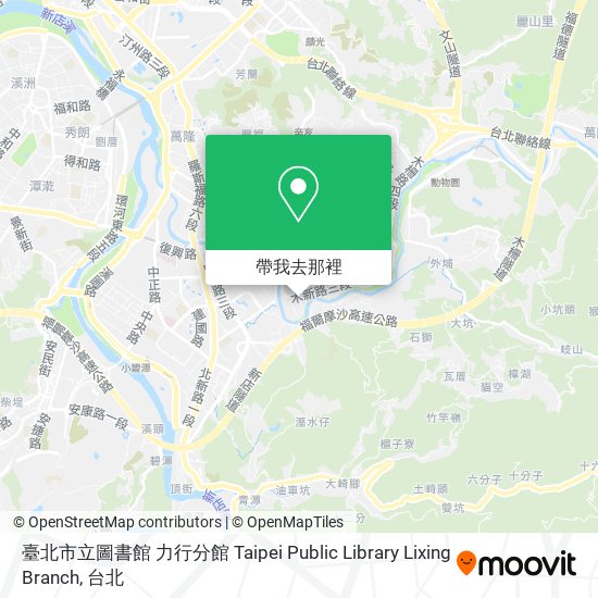 臺北市立圖書館 力行分館 Taipei Public Library Lixing Branch地圖