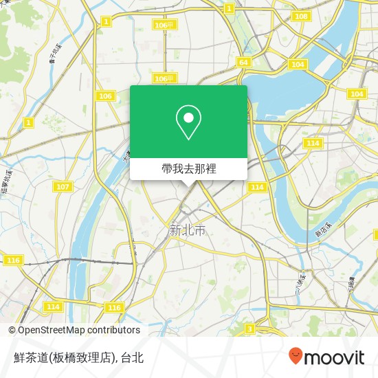 鮮茶道(板橋致理店)地圖
