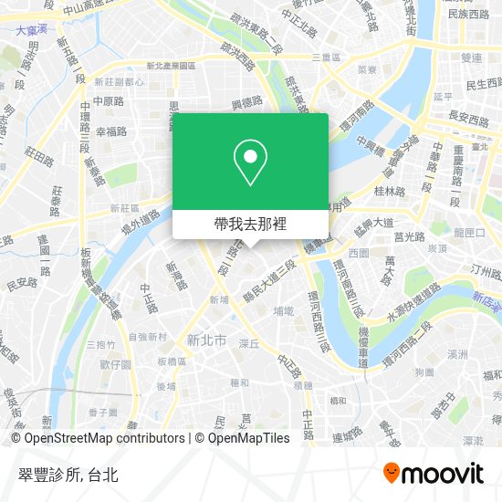 怎樣搭巴士或地鐵去板橋區的翠豐診所