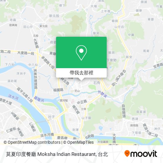 莫夏印度餐廳 Moksha Indian Restaurant地圖