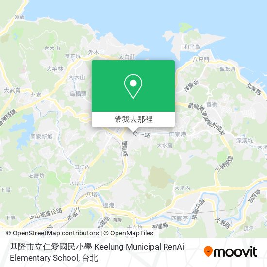 基隆市立仁愛國民小學 Keelung Municipal RenAi Elementary School地圖