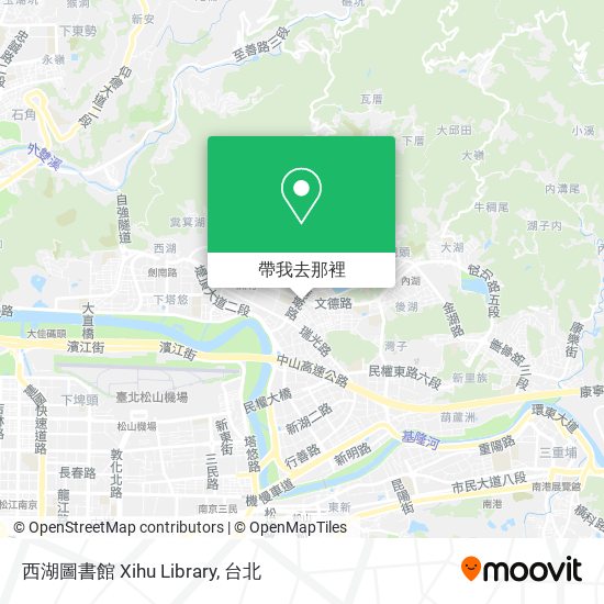 西湖圖書館 Xihu Library地圖