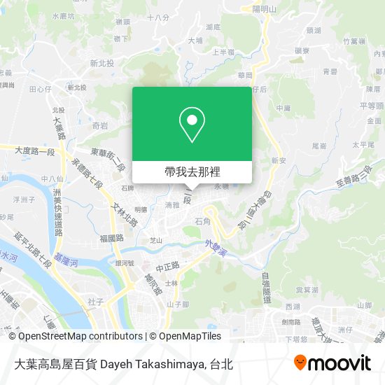 大葉高島屋百貨 Dayeh Takashimaya地圖
