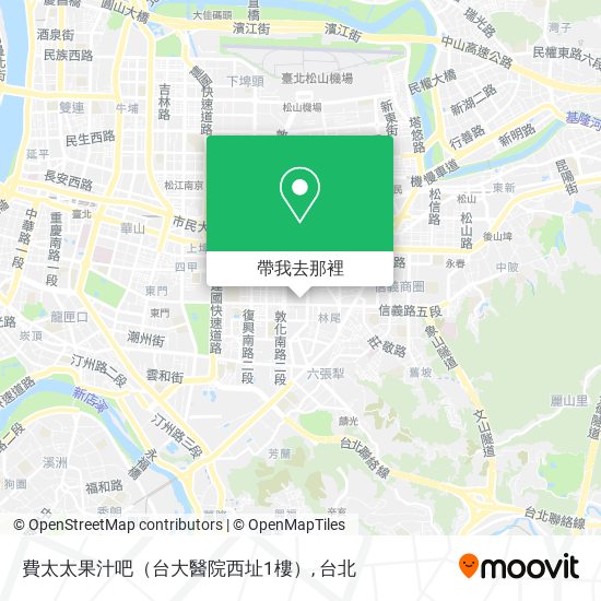 費太太果汁吧（台大醫院西址1樓）地圖