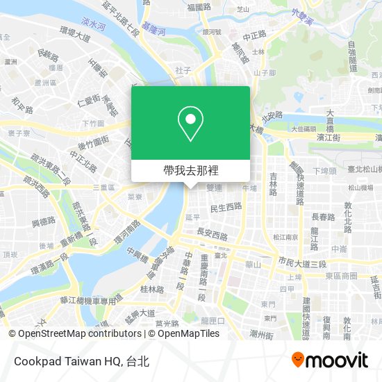 Cookpad Taiwan HQ地圖