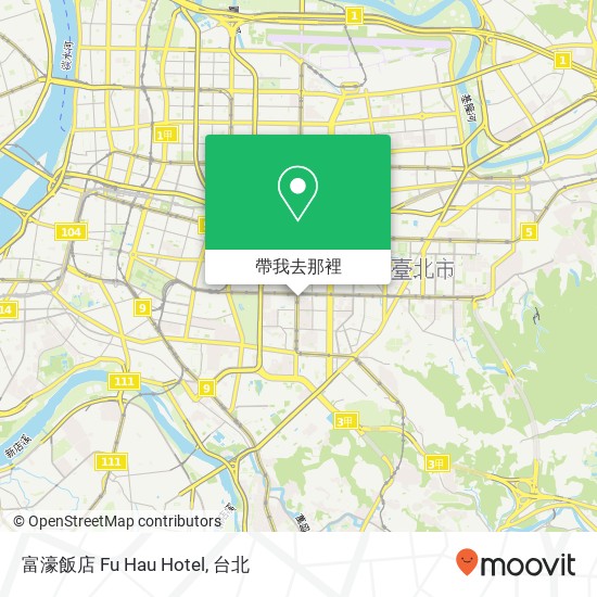 富濠飯店 Fu Hau Hotel地圖