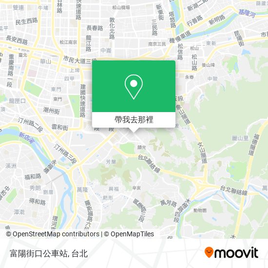 富陽街口公車站地圖