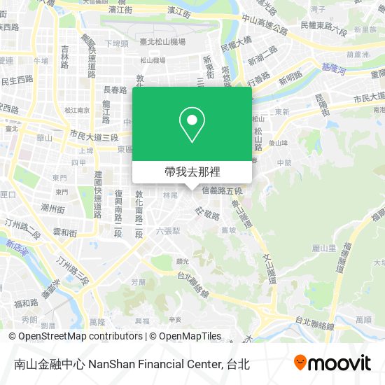 南山金融中心 NanShan Financial Center地圖