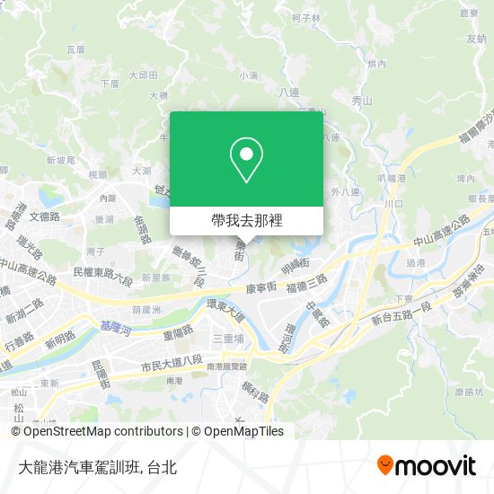 大龍港汽車駕訓班地圖
