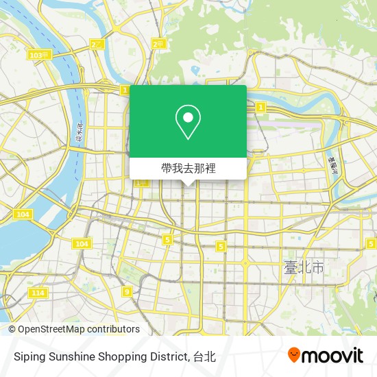 Siping Sunshine Shopping District地圖