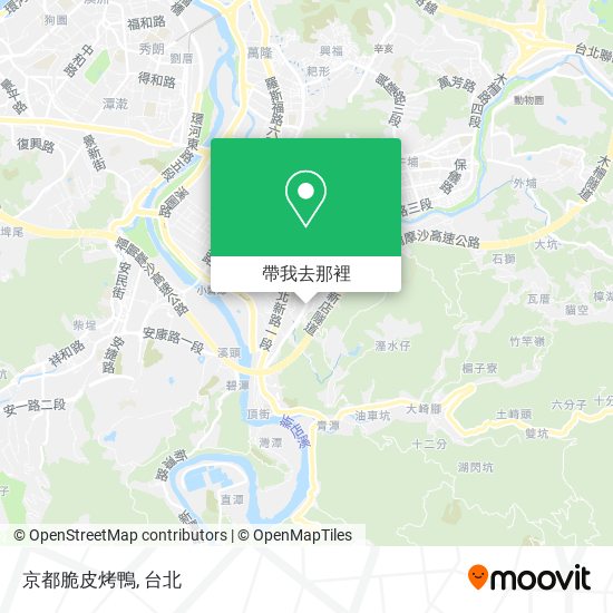 京都脆皮烤鴨地圖