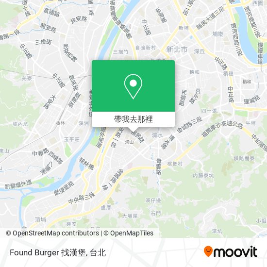 Found Burger 找漢堡地圖