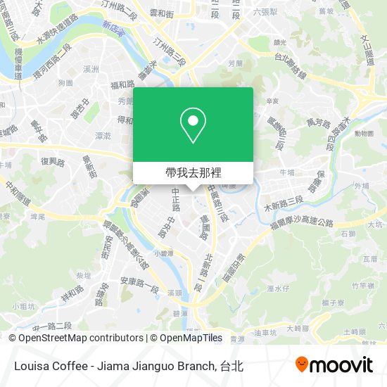 Louisa Coffee - Jiama Jianguo Branch地圖