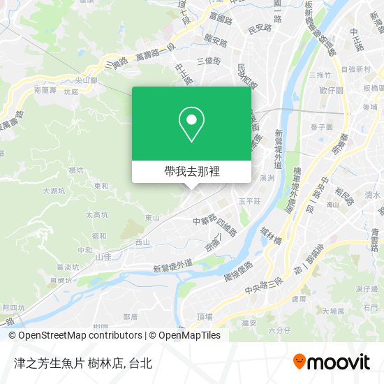 津之芳生魚片 樹林店地圖