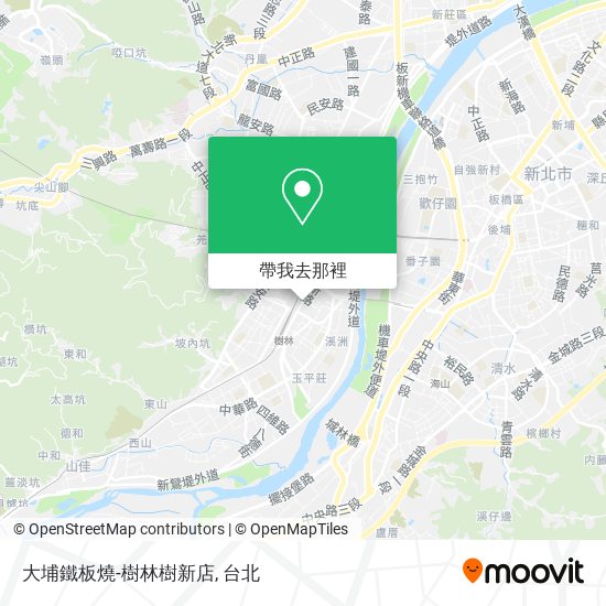 大埔鐵板燒-樹林樹新店地圖